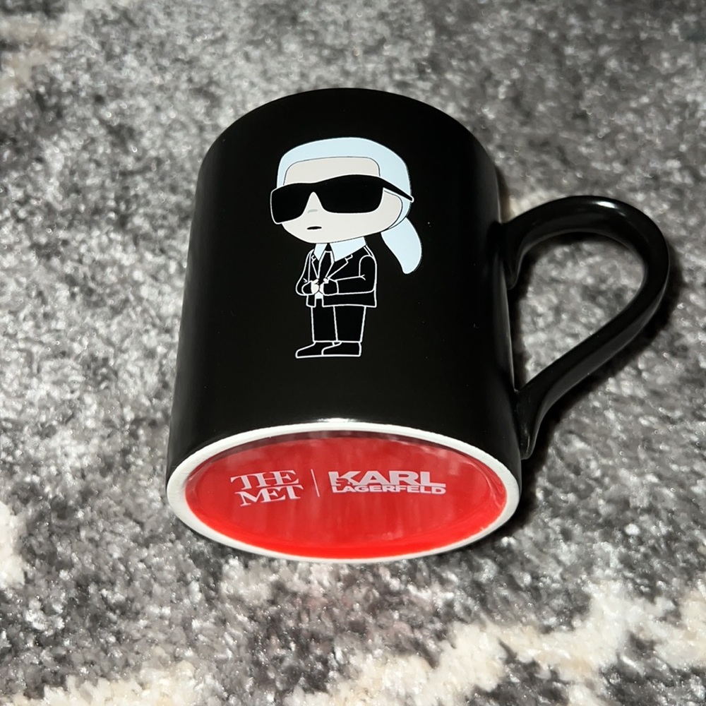 KARL LAGERFELD THE MET COFFEE MUG SET